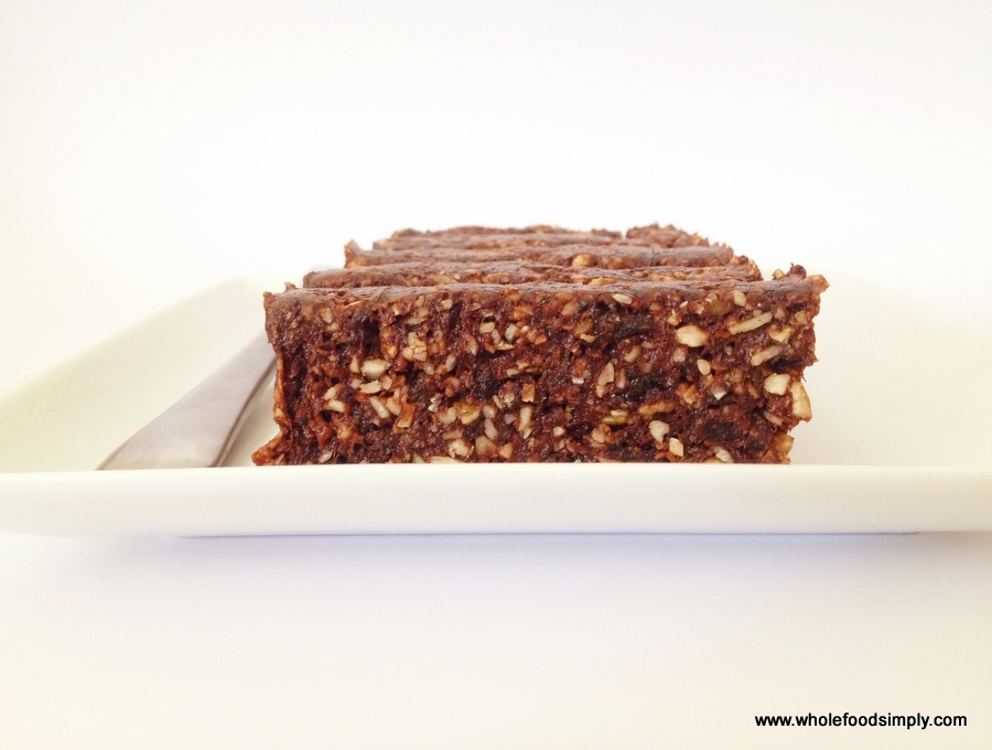 Chocolate Brownie Bars Wholefood Simply