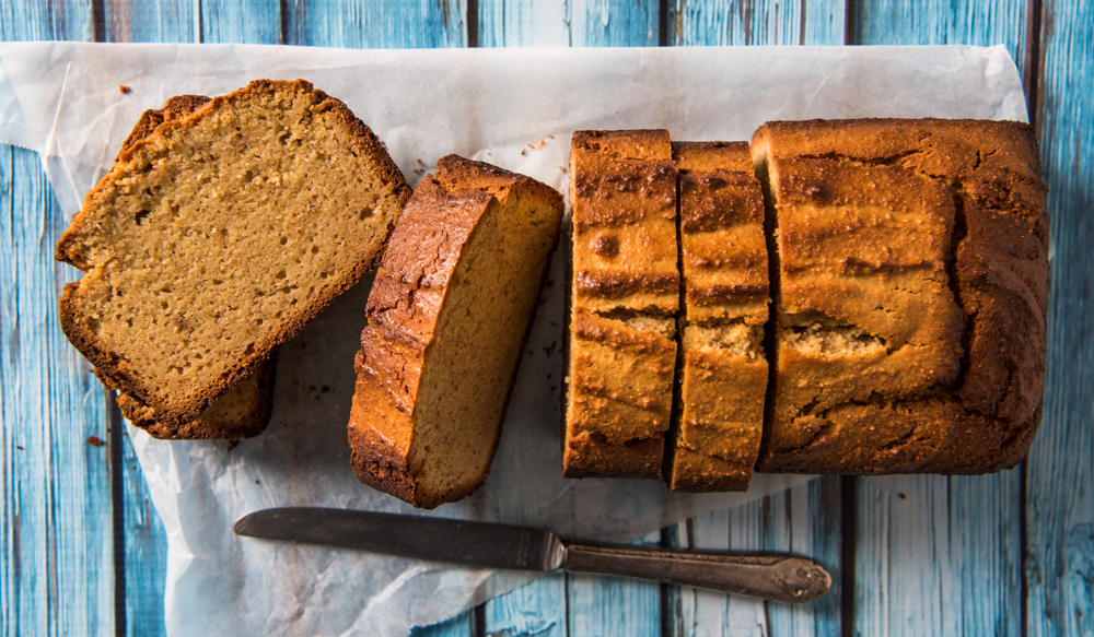 Quick and Easy Almond Butter Bread