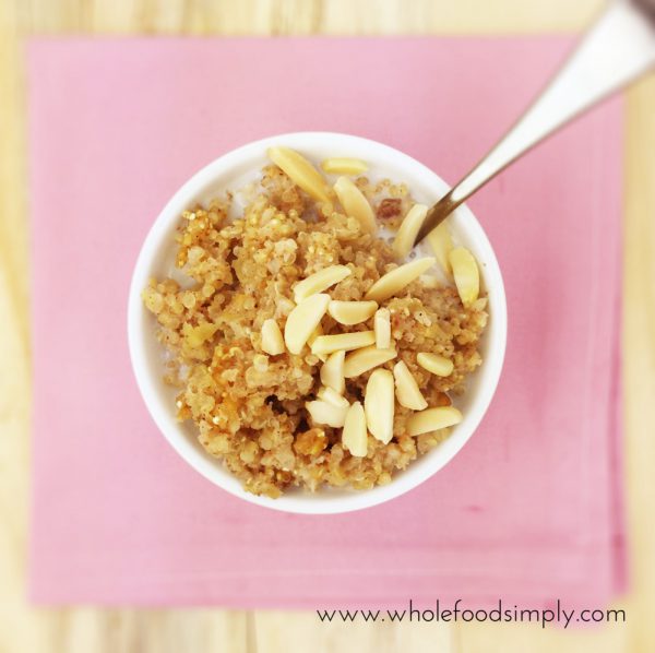 Baked Quinoa Porridge Wholefood Simply