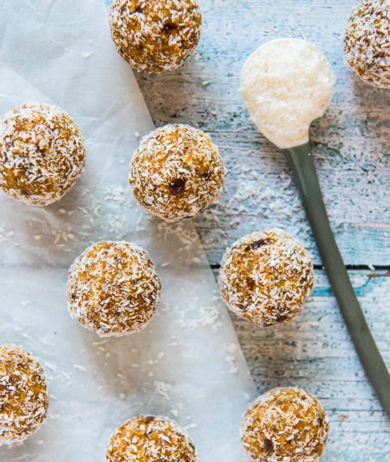 Carrot Cake Bliss Balls ~ Wholefood Simply