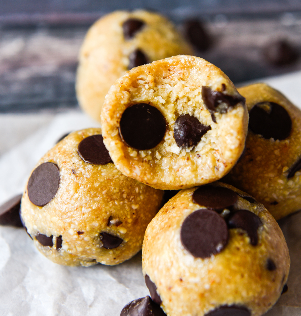  quick and easy choc chip anzac bliss balls 