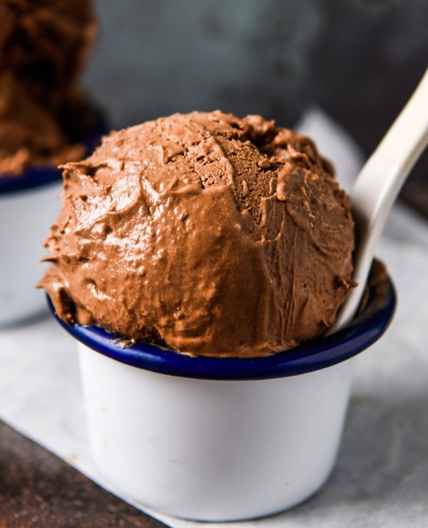 Chocolate Mousse Ice Cream ~ Wholefood Simply