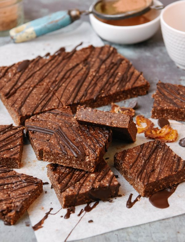 No Bake Triple Choc Lunch Box Bars Wholefood Simply