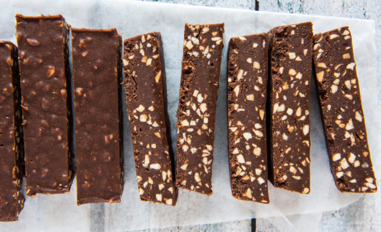 FODMAP Friendly Choc PB Slice - Wholefood Simply